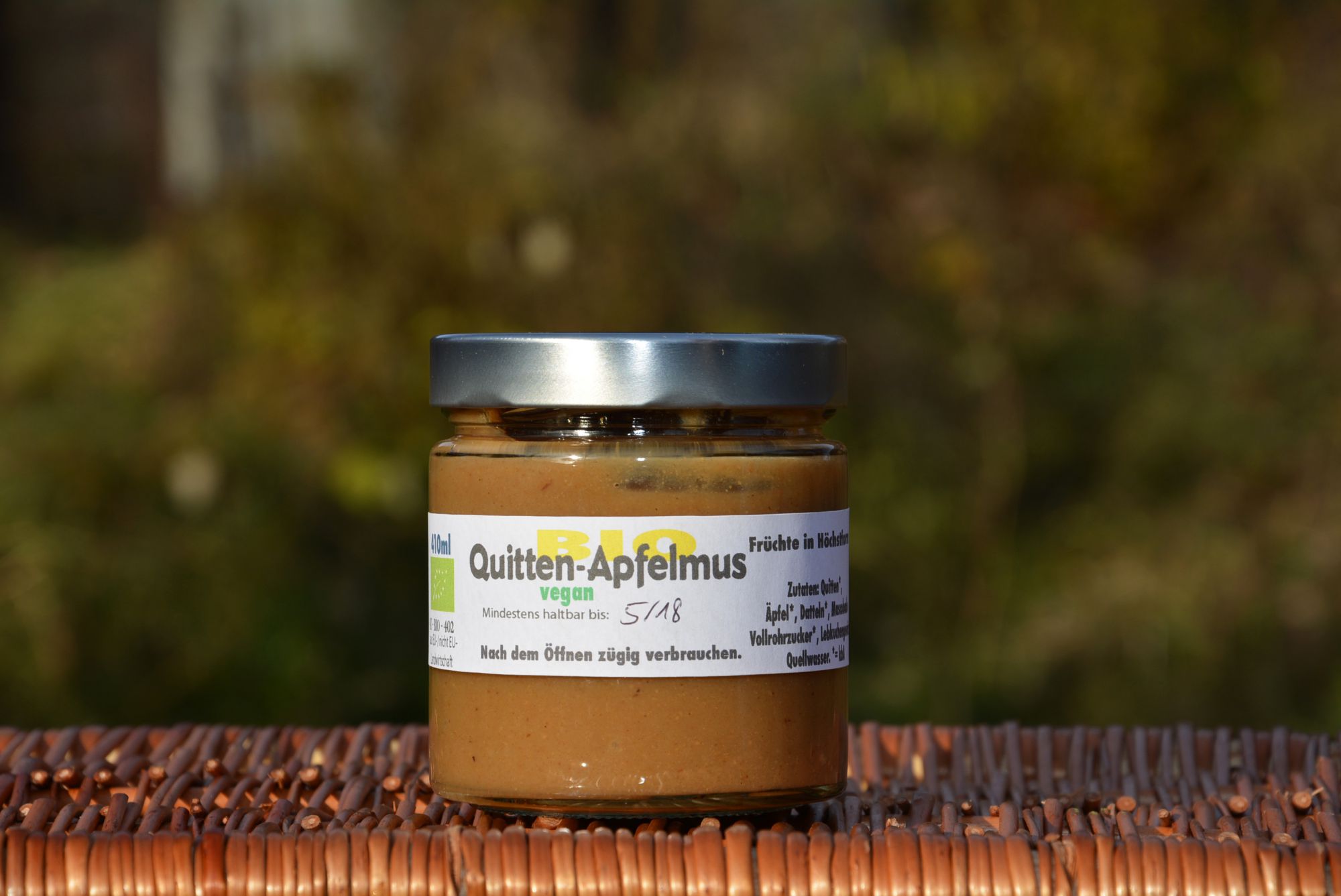 Bio Quitten-Apfelmus - Gaumenfest.at - Entdecke den puren Geschmack!